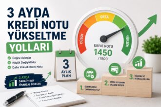 3 Ayda Kredi Notu Yükseltme Yolları