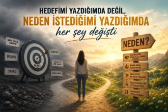 Hedefimi yazdığımda değil, neden istediğimi yazdığımda her şey değişti