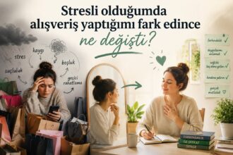 Stresli olduğumda alışveriş yaptığımı fark edince ne değişti