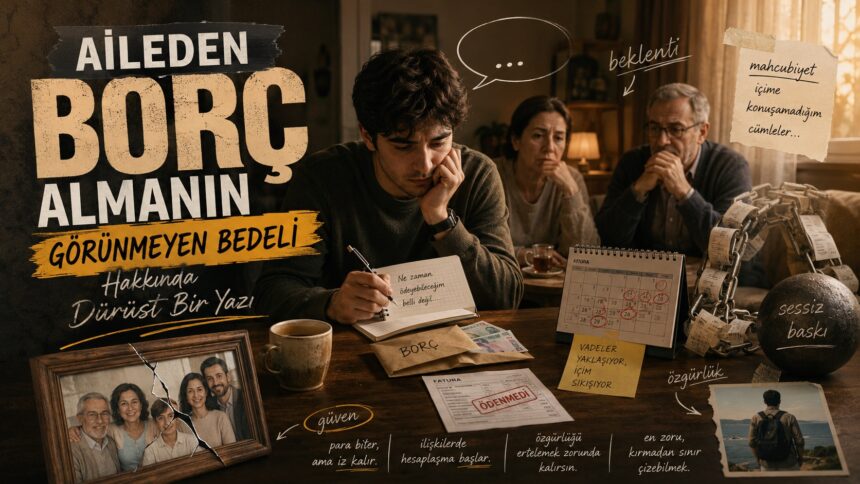 Aileden Borç Almanın Görünmeyen Bedeli Hakkında Dürüst Bir Yazı