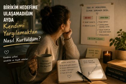 Birikim Hedefime Ulaşamadığım Ayda Kendimi Yargılamaktan Nasıl Kurtuldum