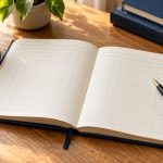 Takibe ara verilen dönemi simgeleyen açık defter ve sayfa işaretleri.