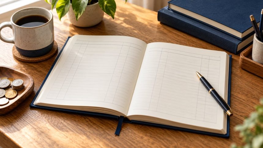 Takibe ara verilen dönemi simgeleyen açık defter ve sayfa işaretleri.